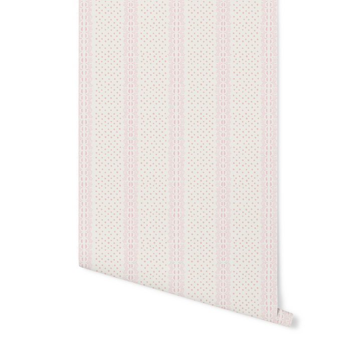 Carta da parati rosa Elinor