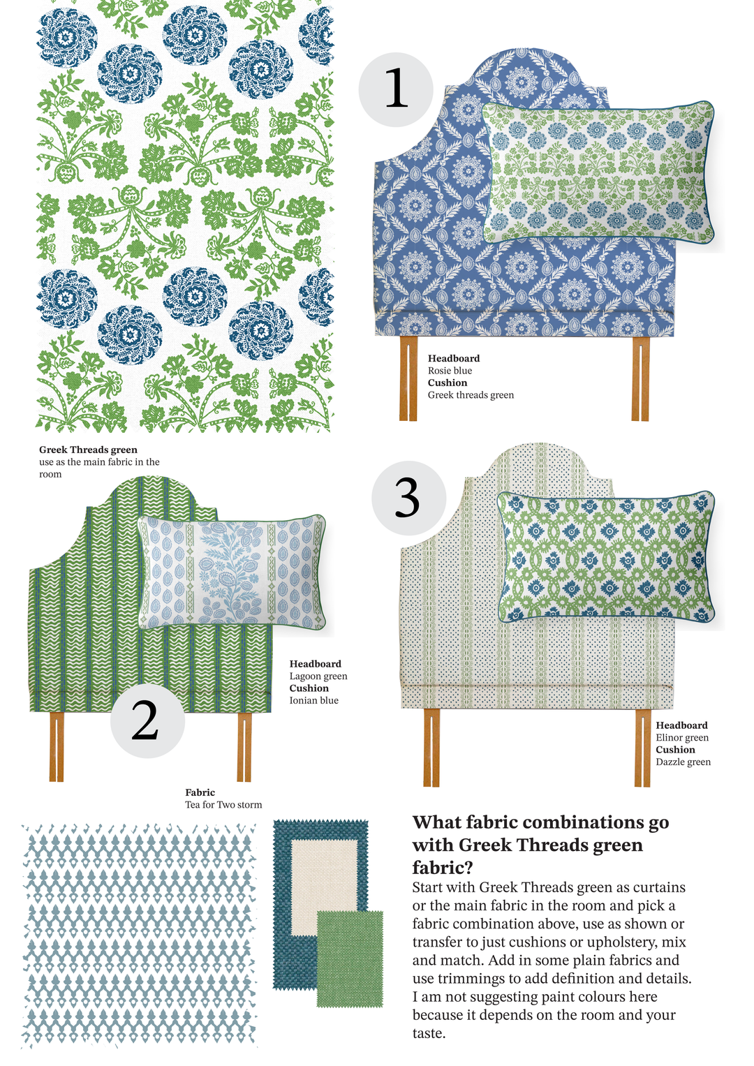 Greek Threads green