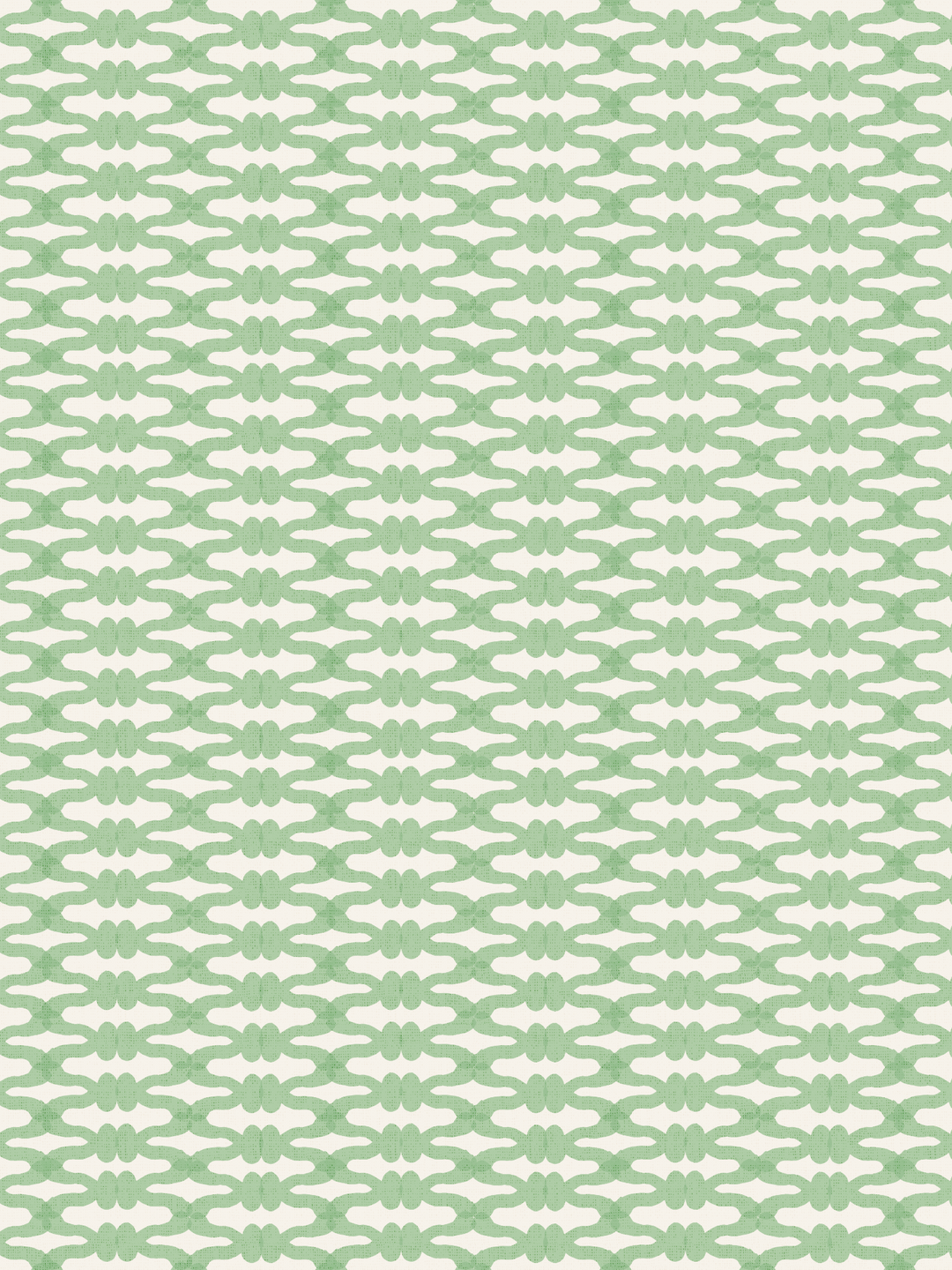 Knot green wallpaper