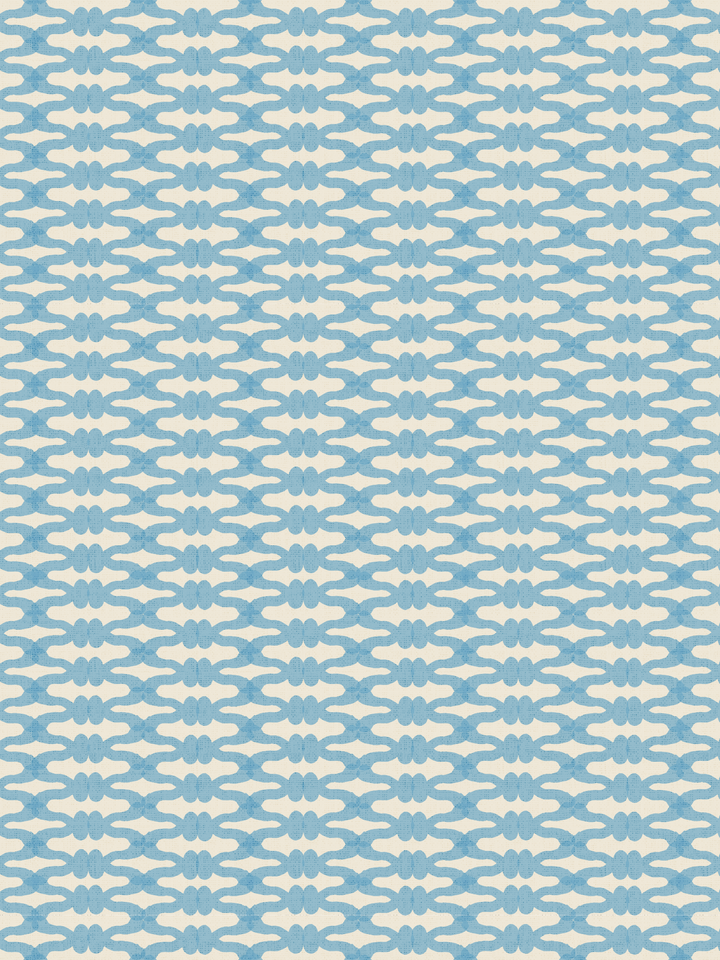 Knot blue wallpaper