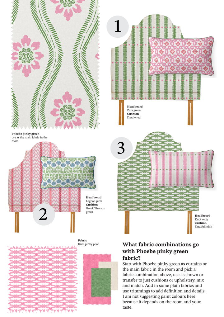 Phoebe pinky green