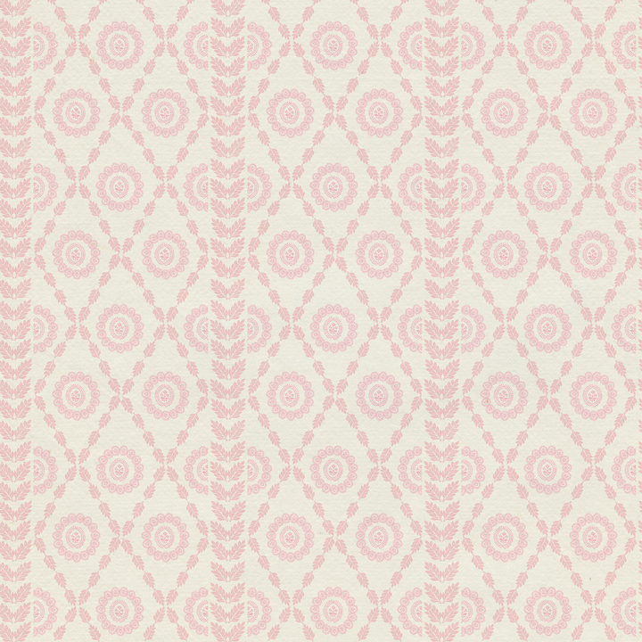 Carta da parati rosa Piccadilly