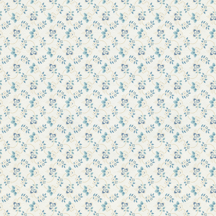 Pimlico blue wallpaper