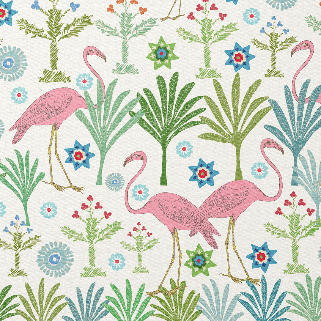 Flamingo fabric