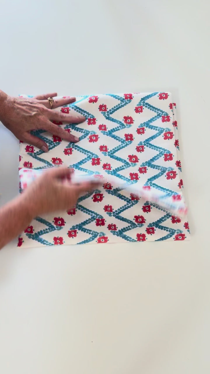 Azul zigzag