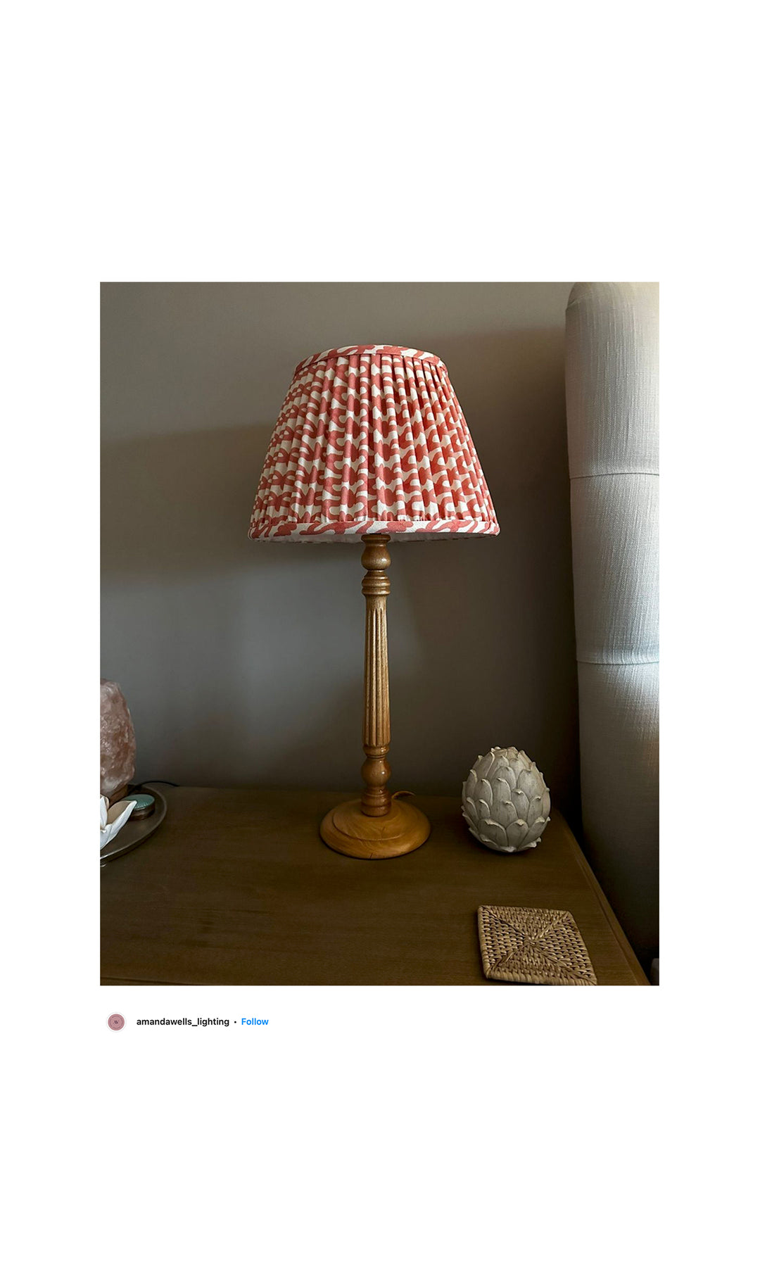Knot tom tom lampshade