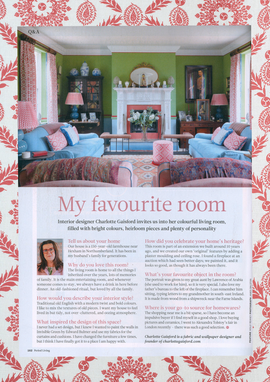 Period Living November 2026 My Favourite room