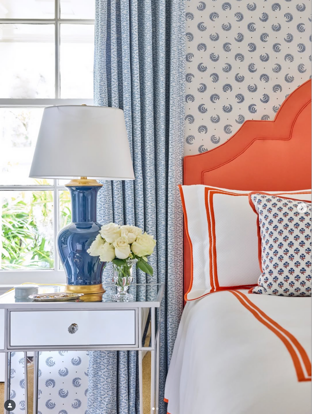 Grace so blue curtains by @heatherdewberry