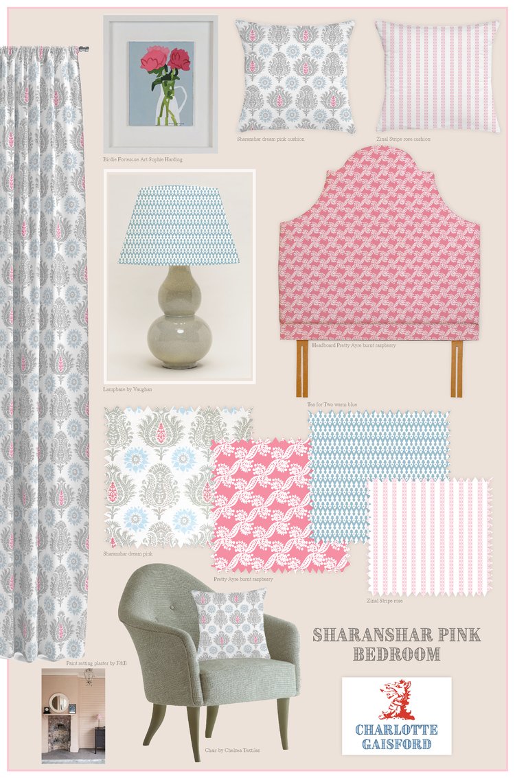 Sharanshar pink bedroom