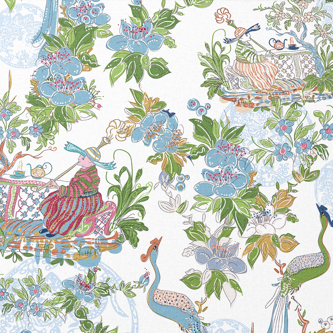 The Countess fabric combinations