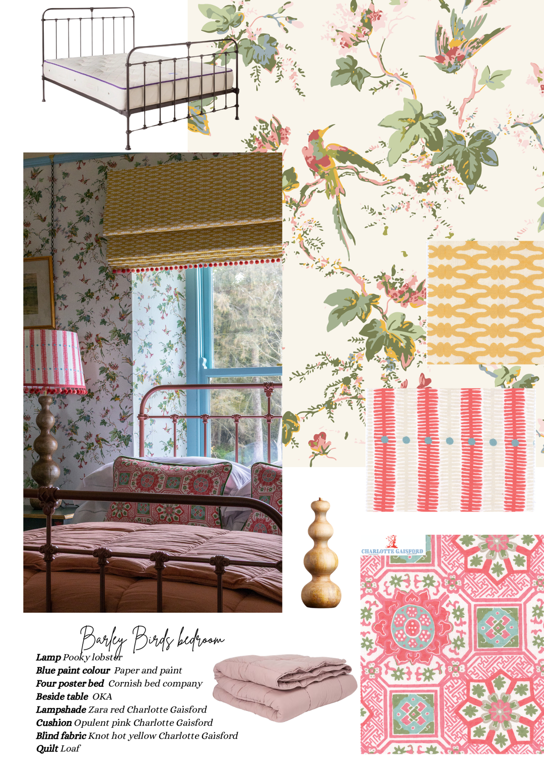 Barley Birds wallpaper