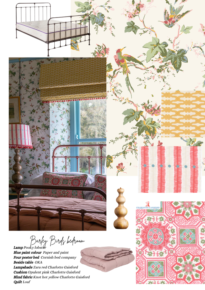 Barley Birds wallpaper