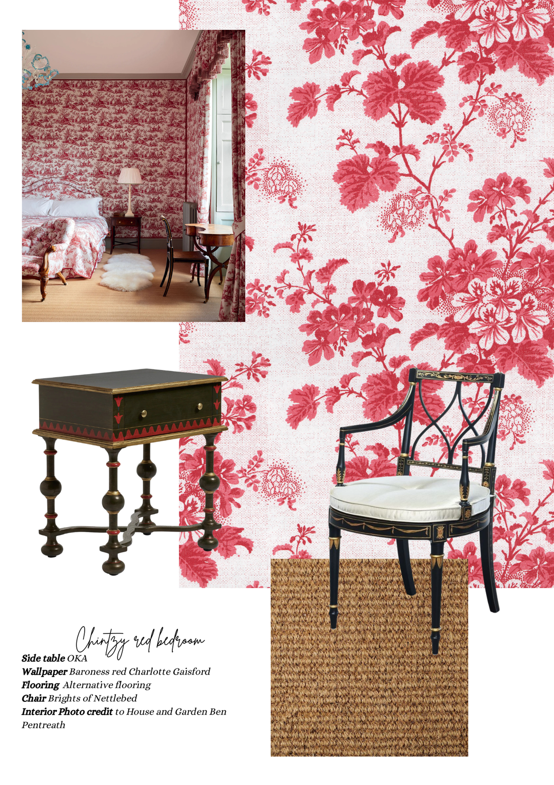 Carta da parati blu di Singapore Sling