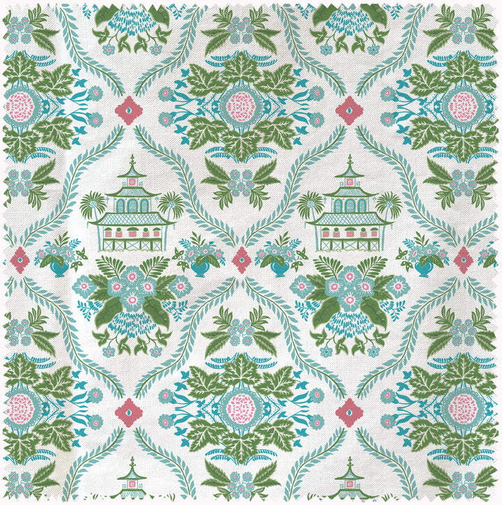 Alice Green fabric