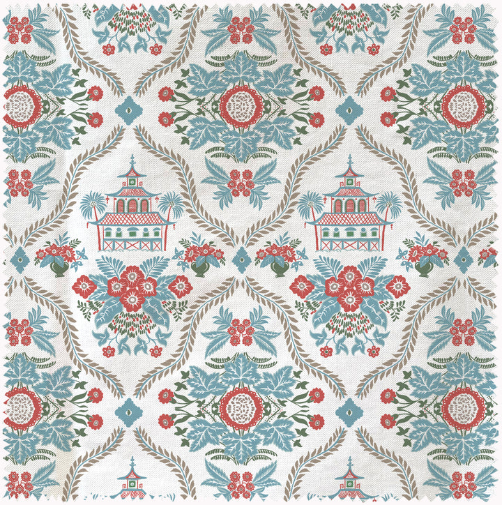 Alice red fabric