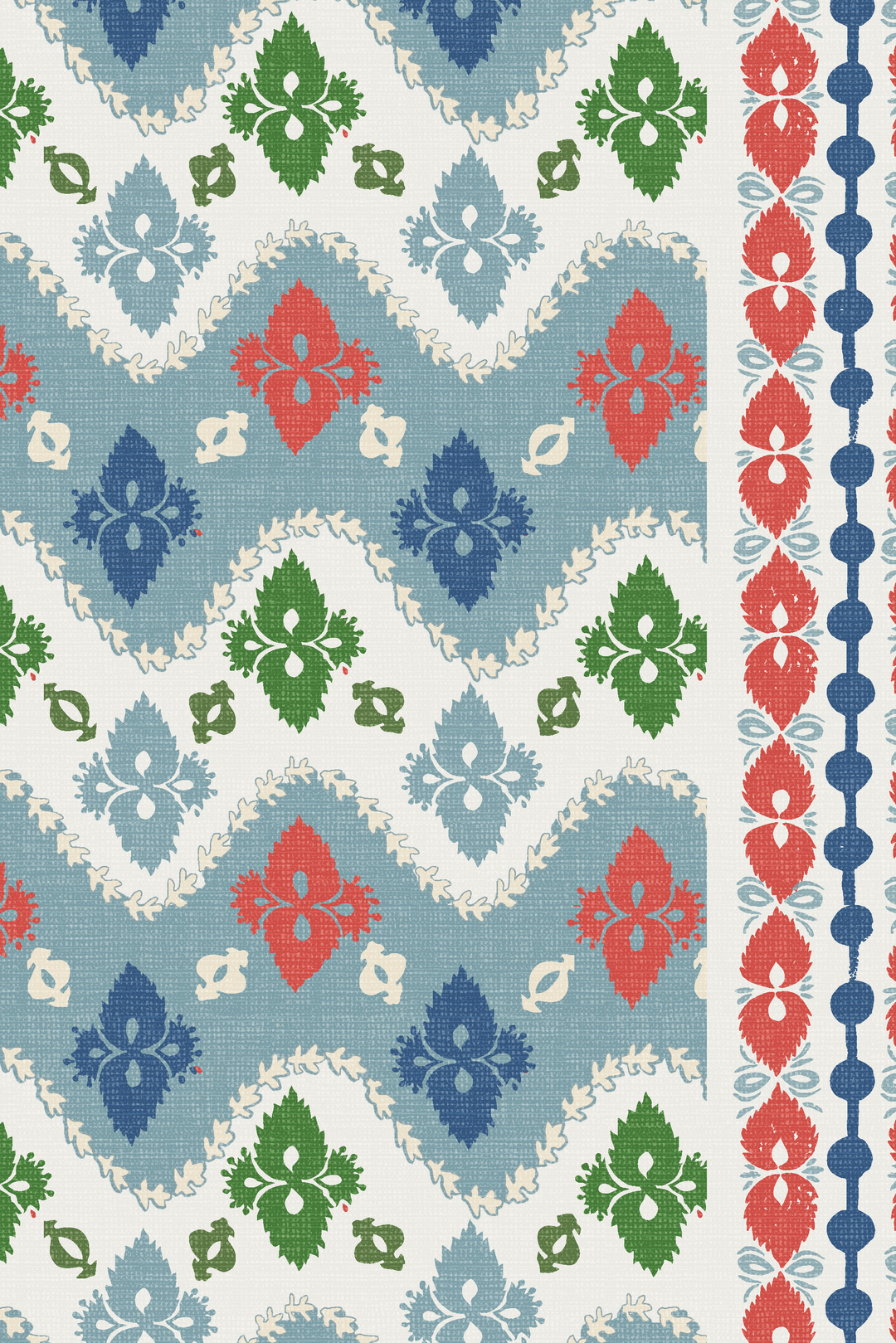 Carta da parati blu di Singapore Sling