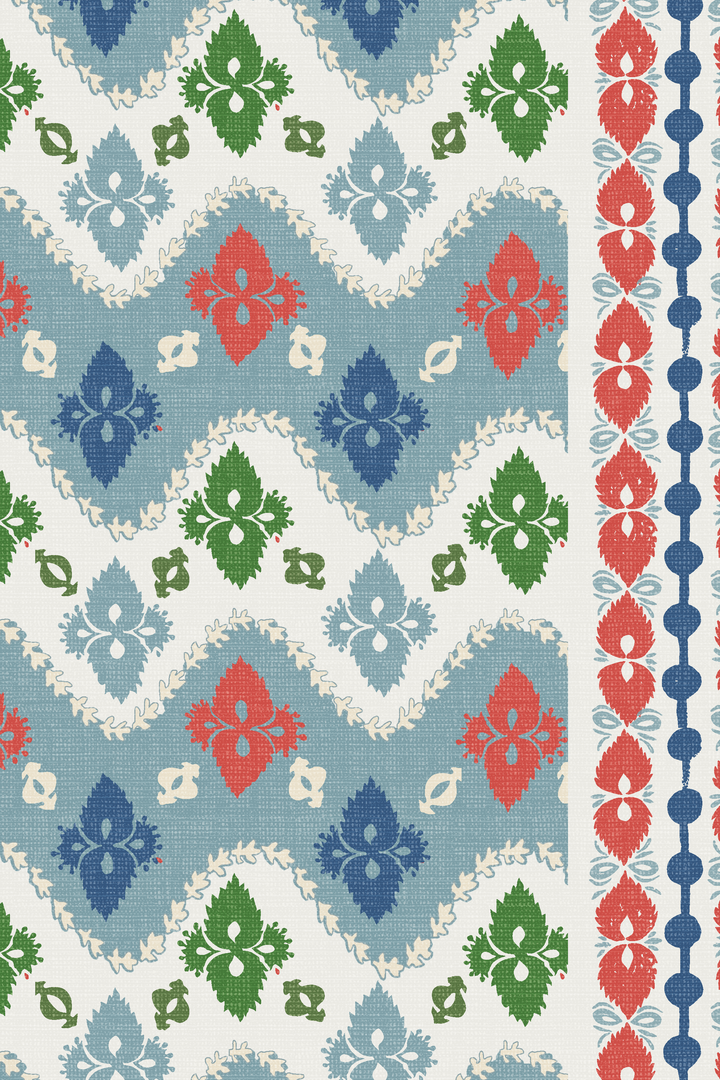 Carta da parati blu di Singapore Sling