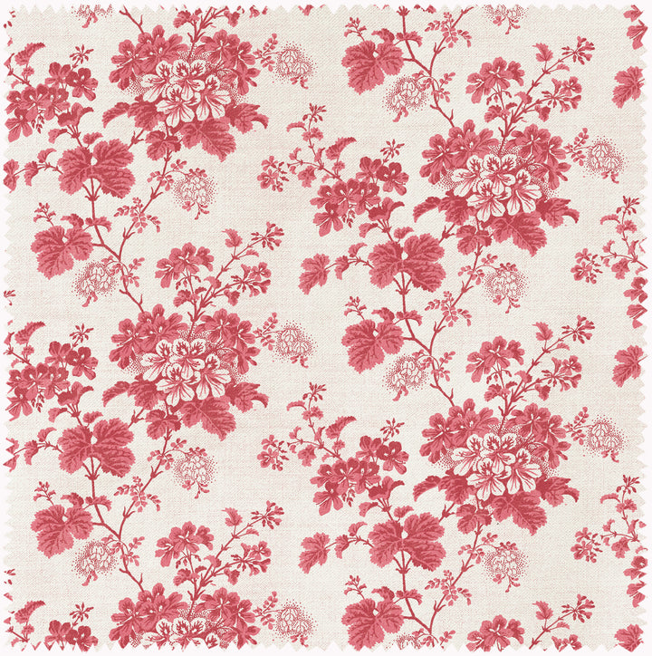 Baroness red fabric