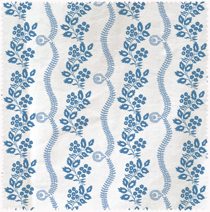 Betty dark blue fabric