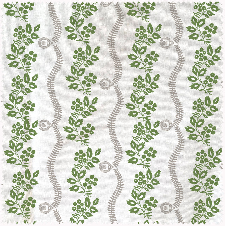 Betty green fabric