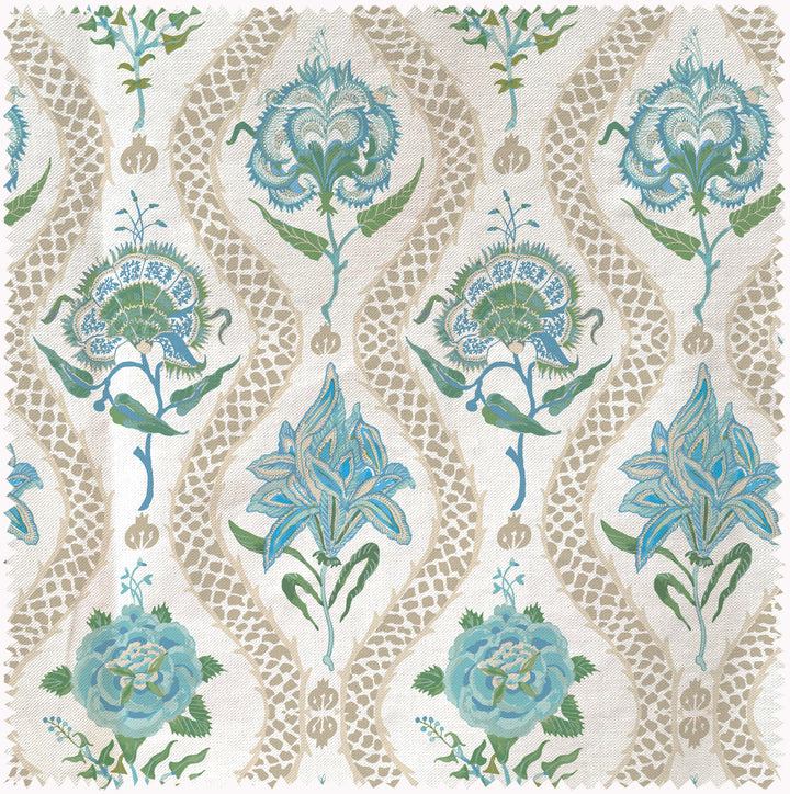 Chintzy neutral fabric
