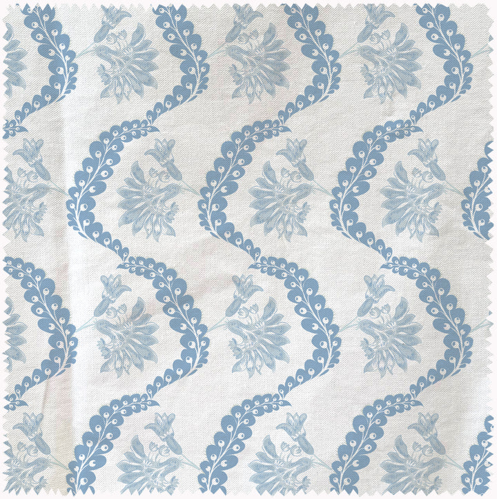 Dancing Daphne Smoking blue fabric