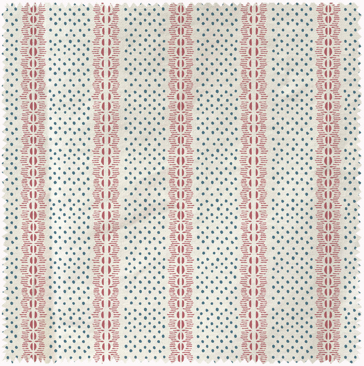 Elinor red fabric