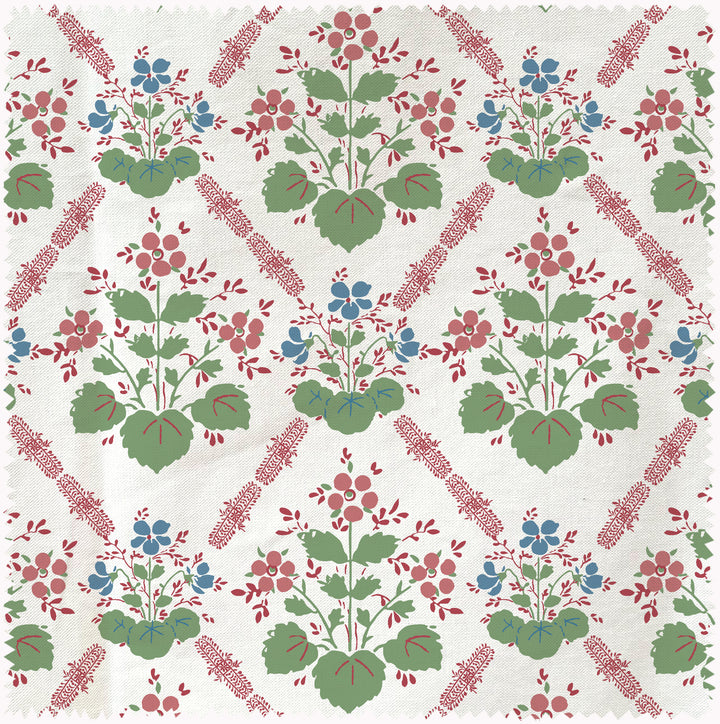 Elizabeth red fabric