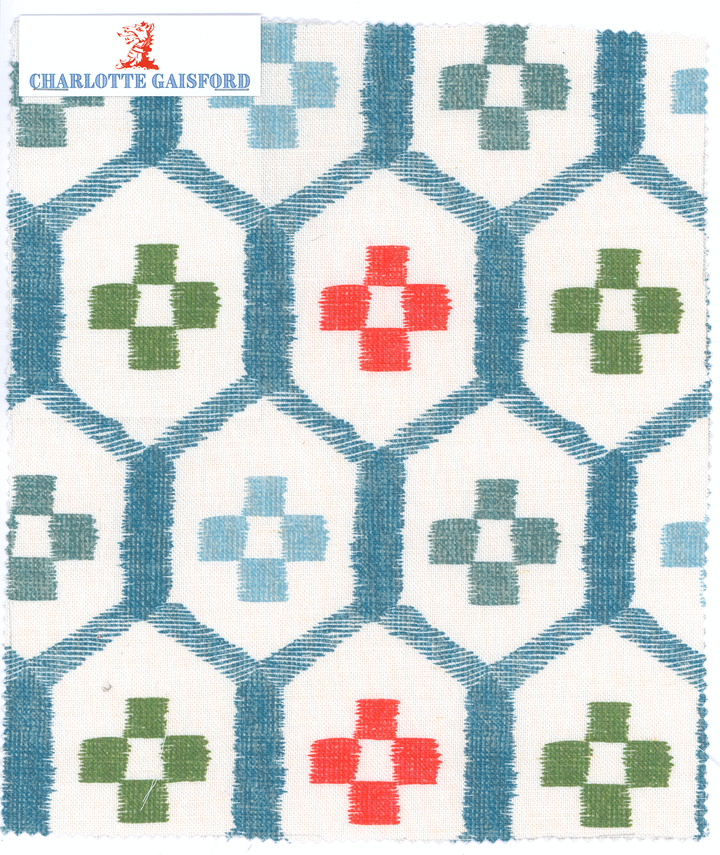 Emma-Clare blue fabric