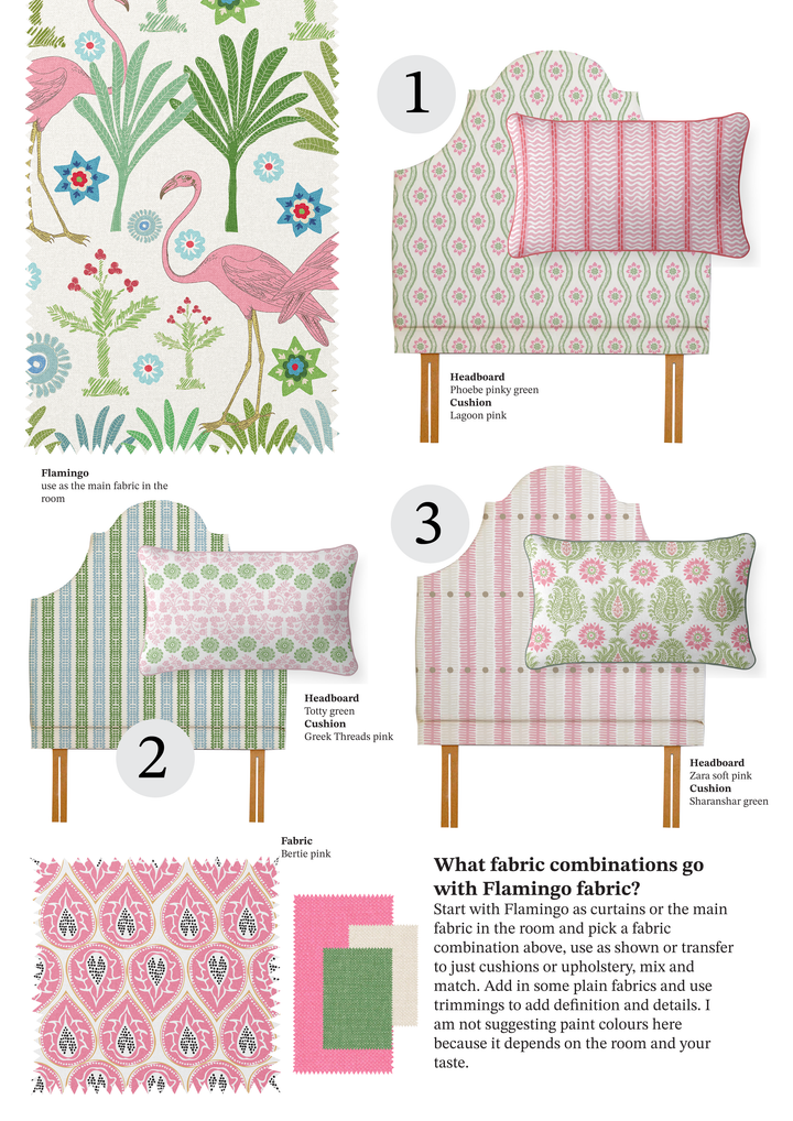 Flamingo fabric