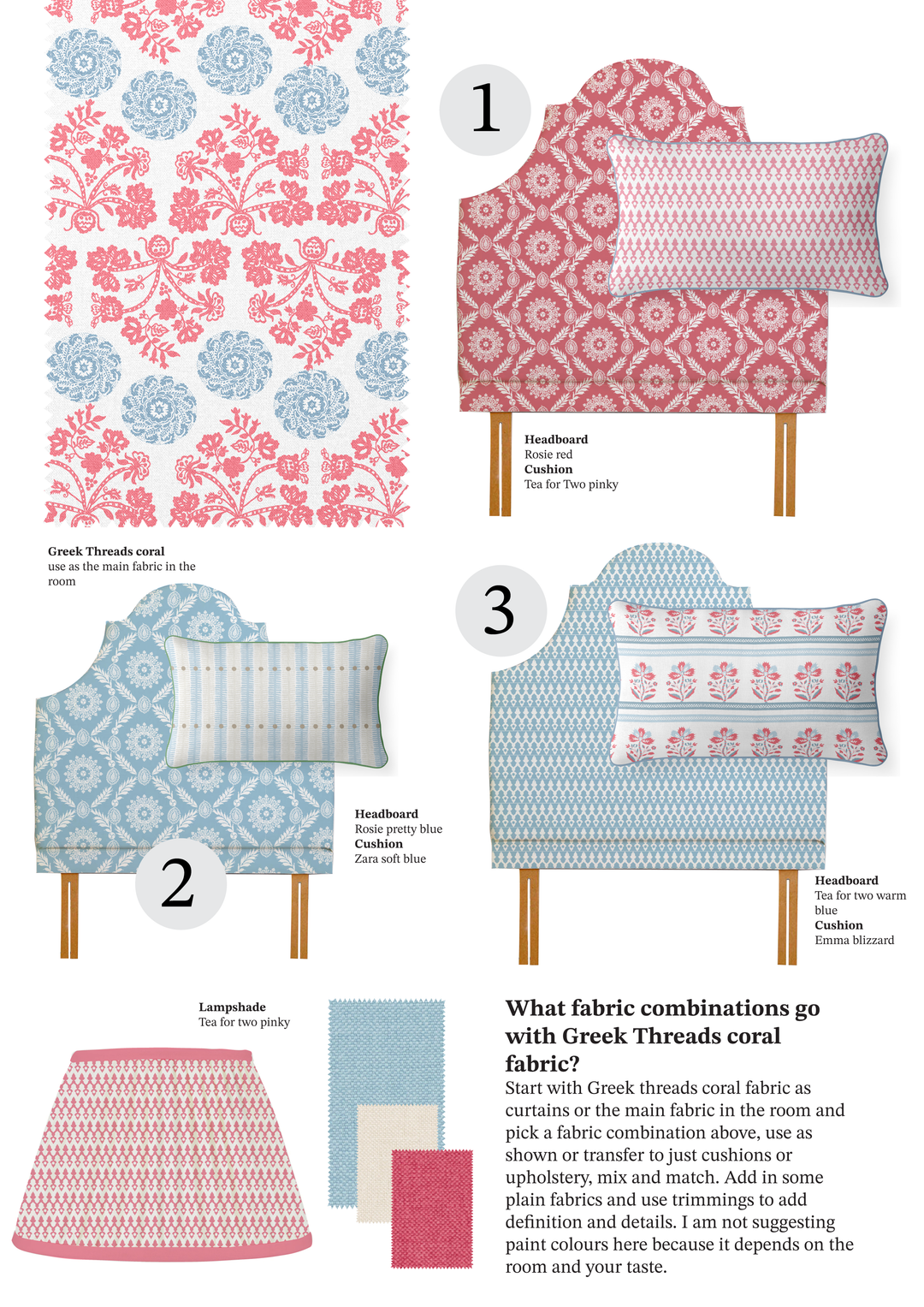 Greek Threads coral