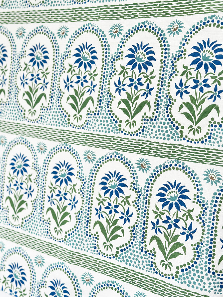 India Blue fabric