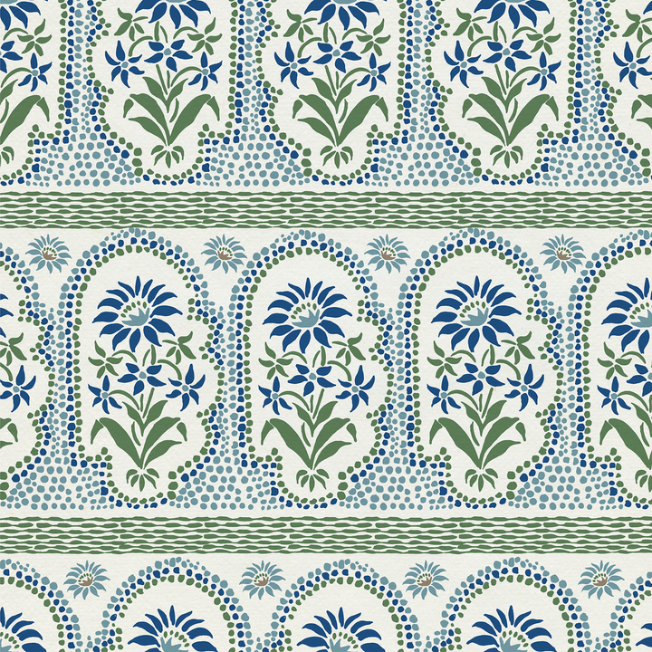 India blue wallpaper