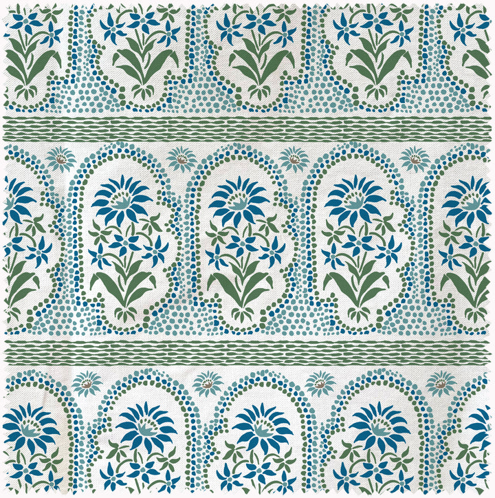 India Blue fabric