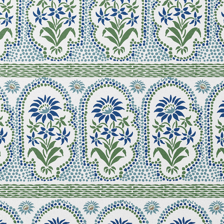 India Blue fabric