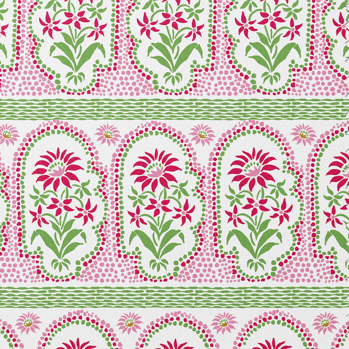 India pink fabric