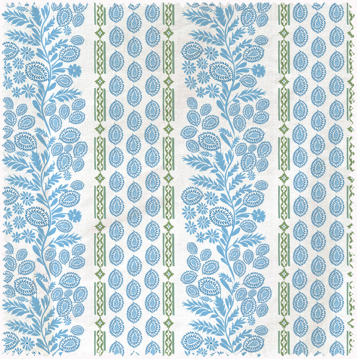 Ionian blue fabric