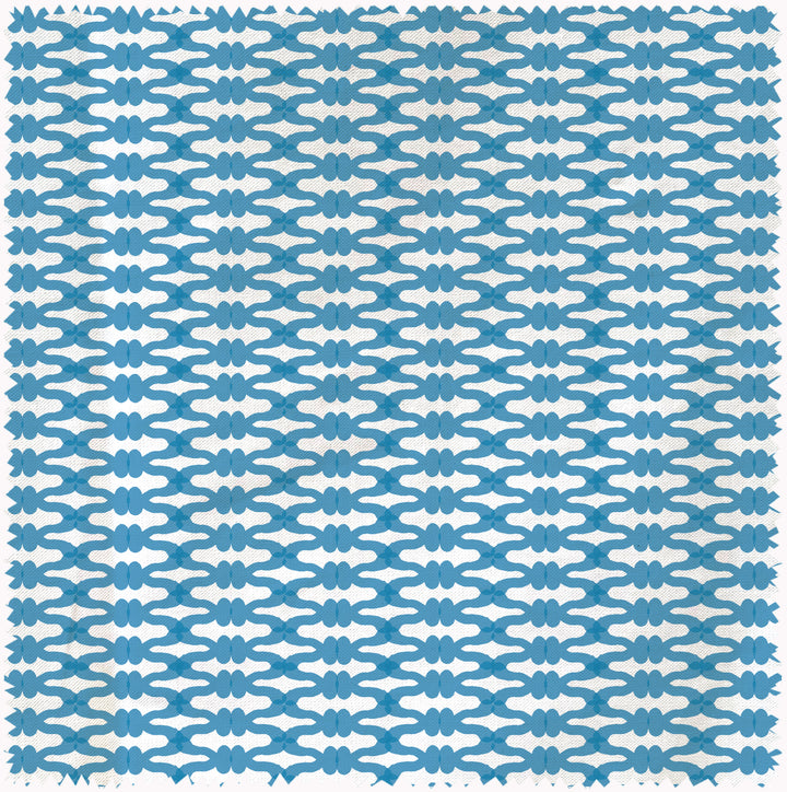 Knot So Blue fabric