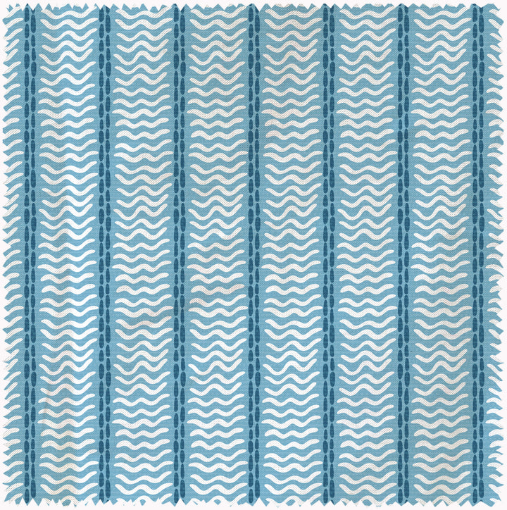 Lagoon blue fabric