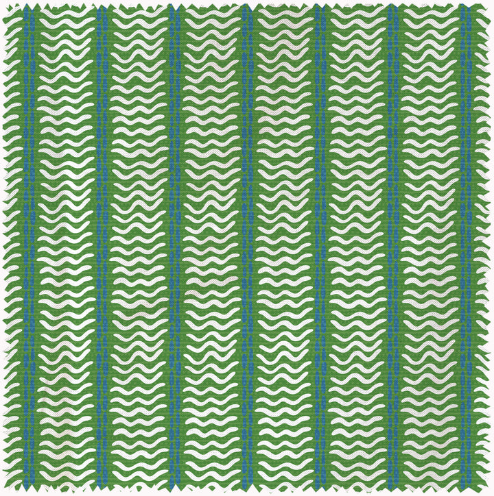 Lagoon green fabric
