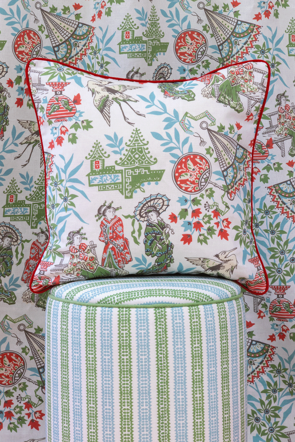 Vert chintzy