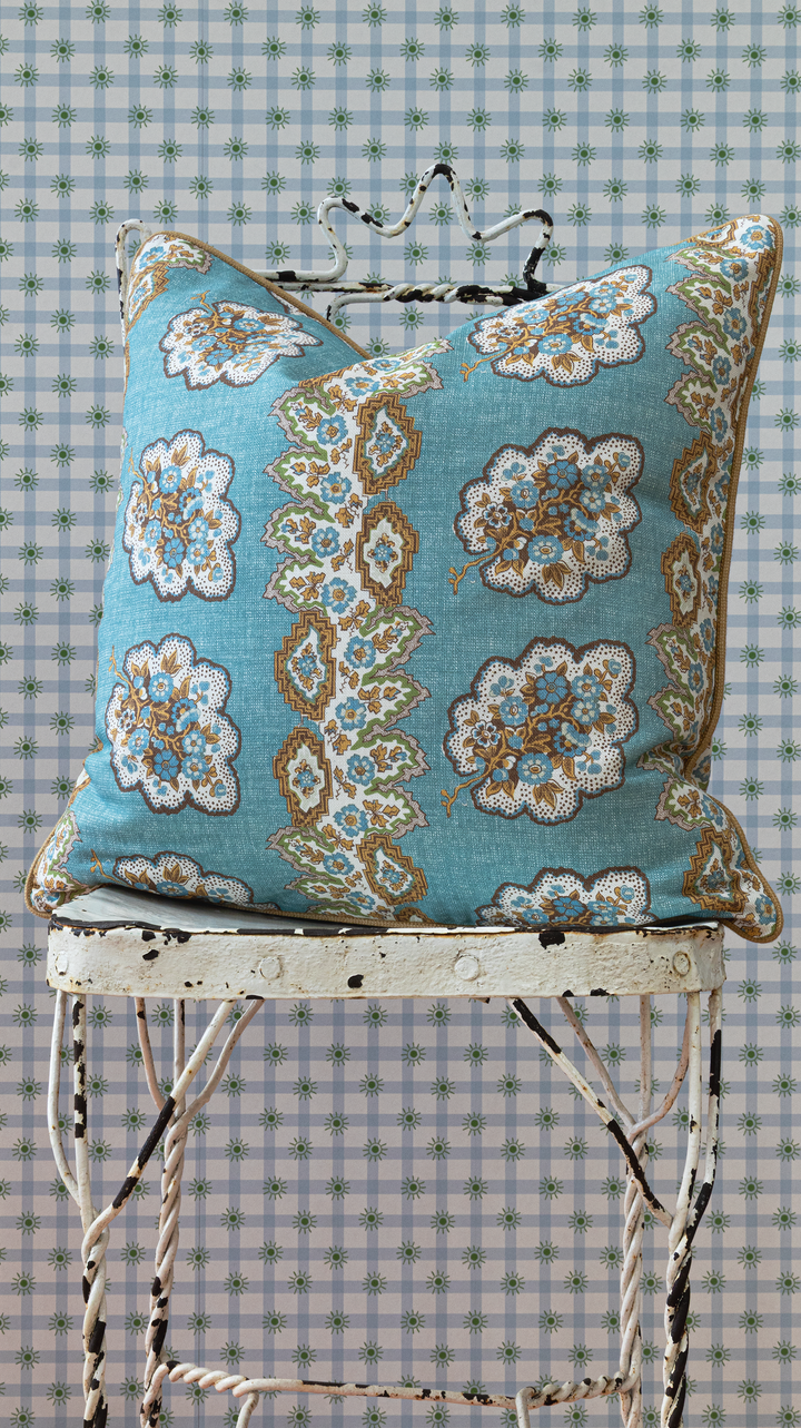 Pearl blue fabric
