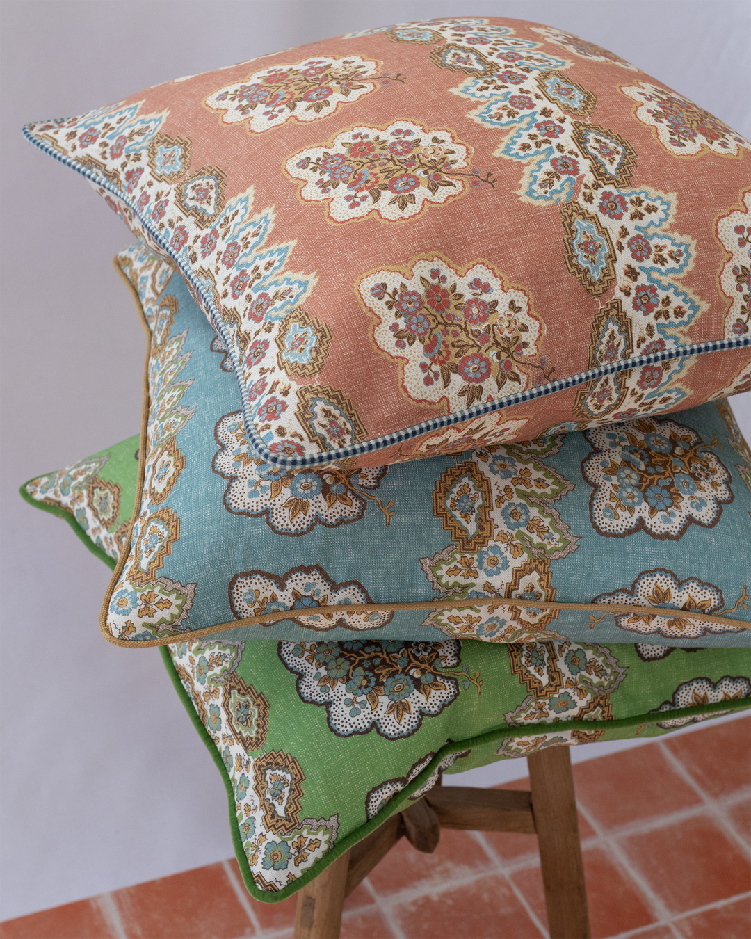 Pearl pink fabric