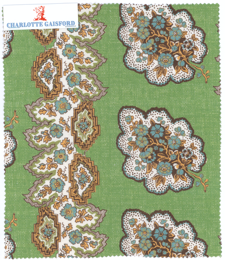Pearl green fabric