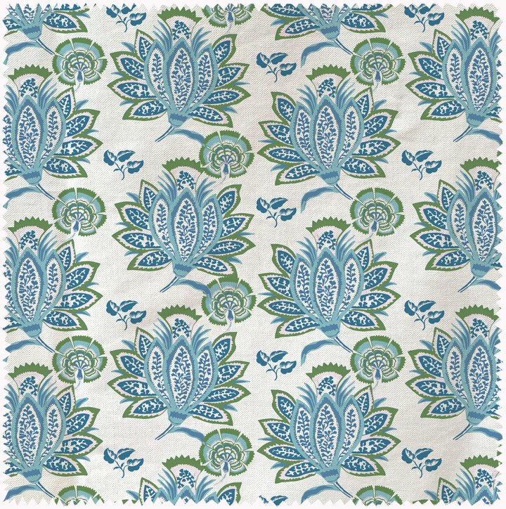 Phillippa blue fabric
