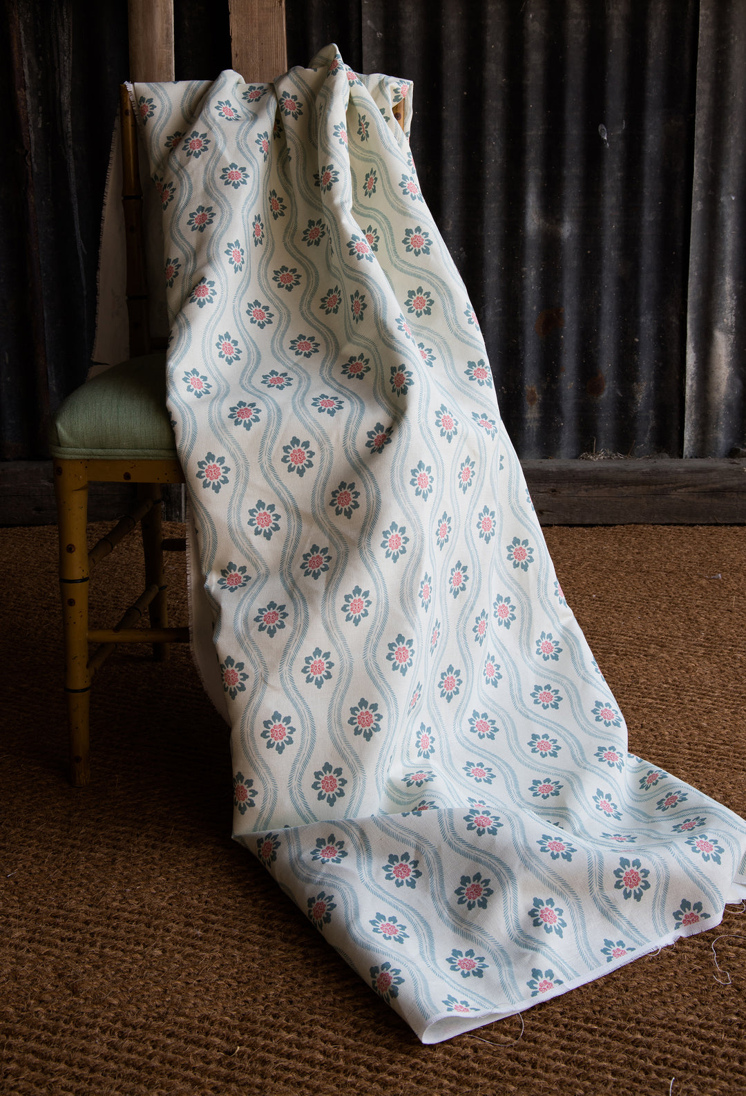 Phoebe blue sample