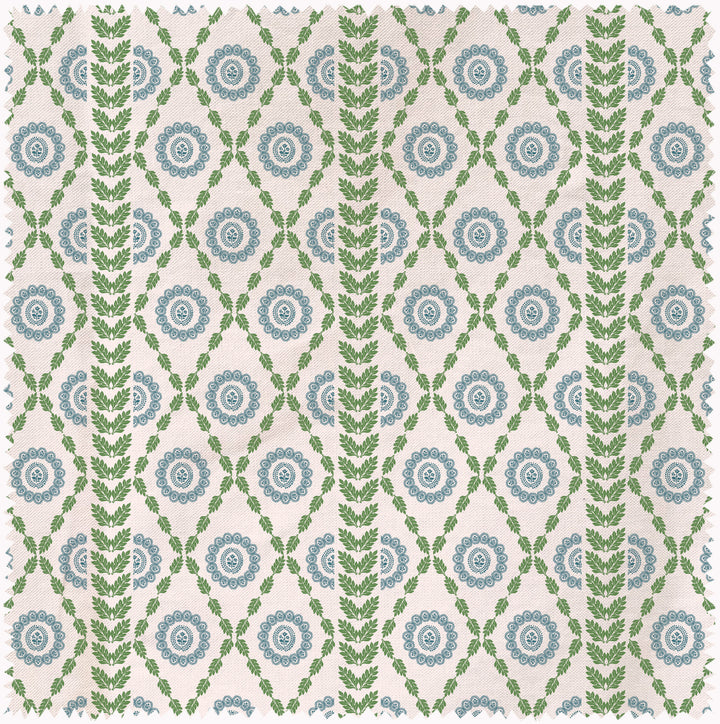 Piccadilly dark green fabric