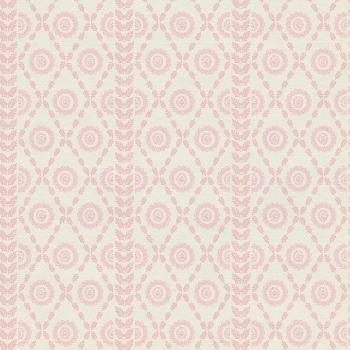 Piccadilly pink wallpaper