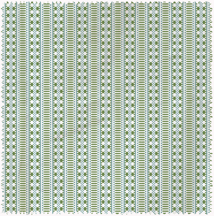 Poppy green fabric
