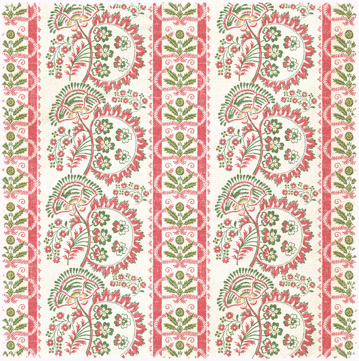 Serena red fabric